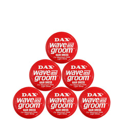 DAX Wave and Groom Hair Dress texture applied to short hair for wave and hold