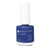 Dazzle Dry Base Camp deep blue purple cream delivers rich coverage.