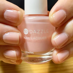 Dazzle Dry Livin' La Vida Yoga semi-sheer-finish offers natural look with subtle diamond dust.