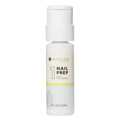 Dazzle Dry Nail Prep bottle-pump demonstrates easy, precise priming for a clean base.