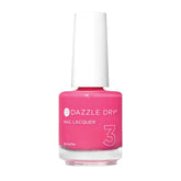 Dazzle Dry Raspberry Creme bottle ready for at-home manicure.