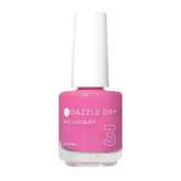 Dazzle Dry Step Three Cherry Parfait color swatch shows vibrant pink with quick-dry perfection