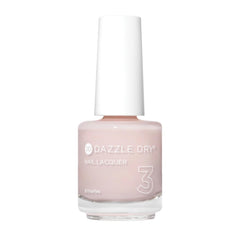 Dazzle Dry Strawberry Macaron bottle shows fast-drying semi-sheer pink with lavender undertones.
