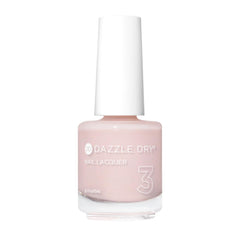 Dazzle Dry Truth nail lacquer bottle shows pale pink shade with quick-drying promise