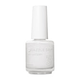 Dazzle Dry White Lightning bottle shows a bold white cream for a crisp manicure