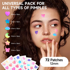 Dazzlook butterfly patch offers low profile blemish care.