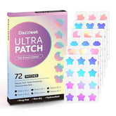 Dazzlook star patch for discreet blemish care and absorption.
