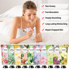 DBEAUTYM pomegranate hand cream tube ready for on-the-go use