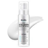 Dcsily neck tighten cream bottle demonstrates firming action for smoother neck and chest