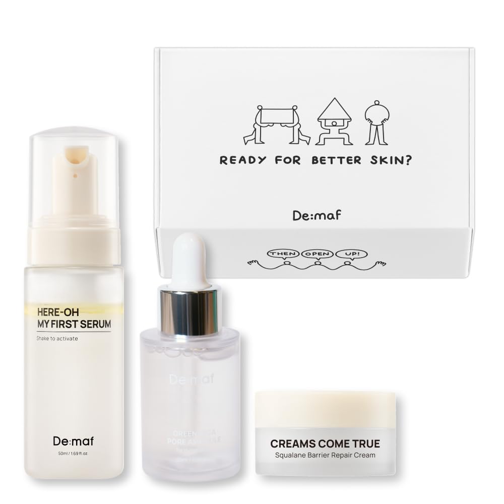 De:maf Welcome Gift Kit box, travel-ready and gift-worthy.