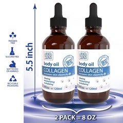 Dead Sea Collection bottle with dropper for precise, convenient application.
