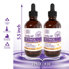 Dead Sea Collection body oil on skin during massage for deep hydration and softness.
