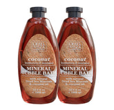 Dead Sea Collection bubble bath bottle with coconut oil for moisturized skin.