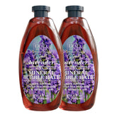 Dead Sea Collection Lavender Bubble Bath bottle shows minerals for moisturized skin.