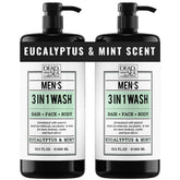 Dead Sea Collection eucalyptus mint bottle pump front for easy daily use.