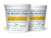 Dead Sea Warehouse unscented salts for soaking promote relaxation and muscle comfort.