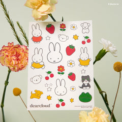 Colorful Dearcloud Miffy & Friends tattoo designs for kids' parties and crafts