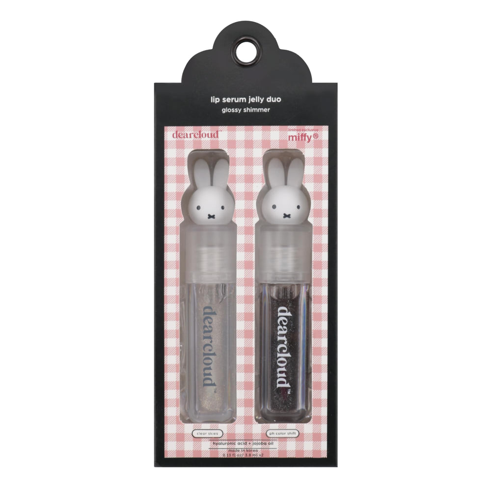 Dearcloud Miffy lip serum bottle for deep hydration on lips.