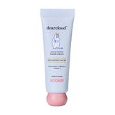Dearcloud Moomin Rescue Butter Hand Cream jar close highlighting rich hydration for dry hands