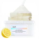DearKlairs Freshly Juiced Toner Pads application close-up for flawless makeup prep.