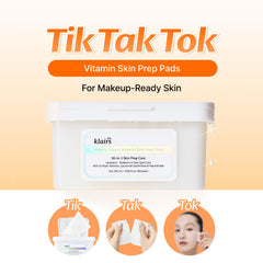 DearKlairs toner pads with Pick Stick velcro demo for easy single-pad use.