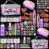 Deciniee nail kit glitter powder colors for vibrant DIY nail art at home