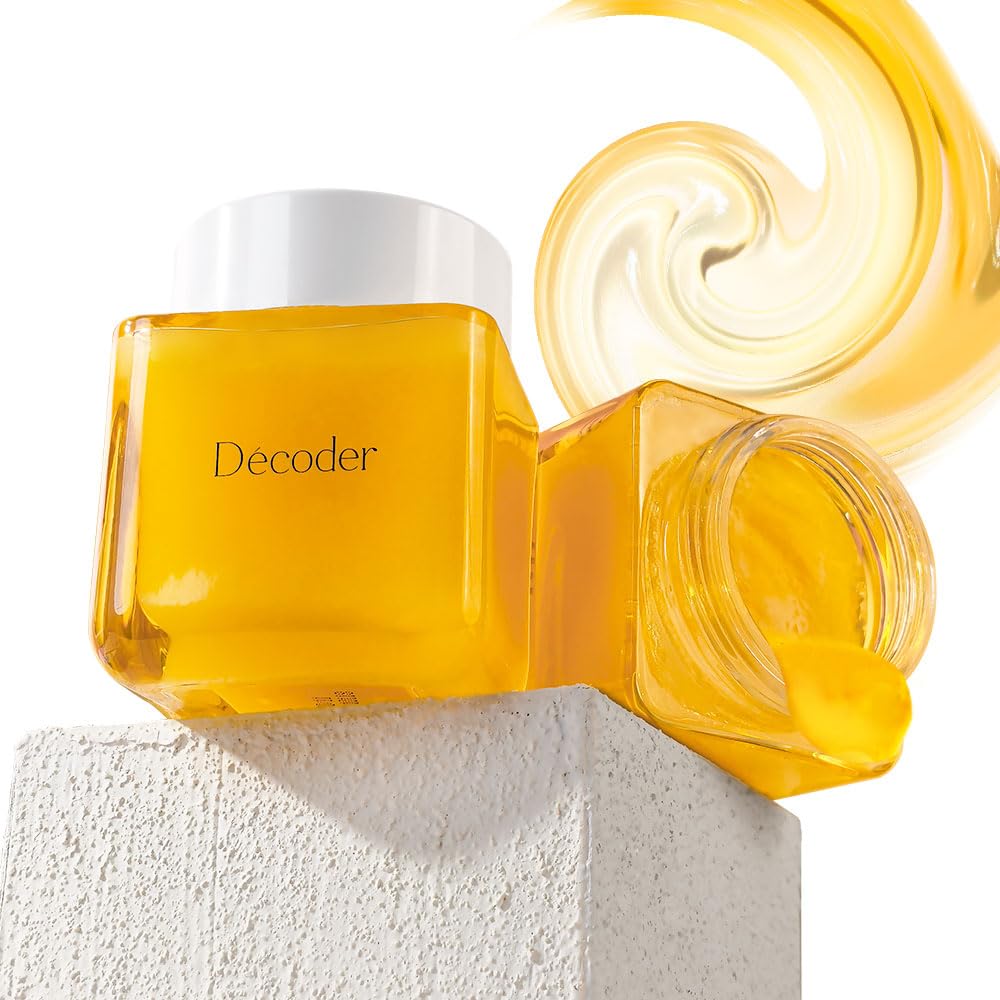Decoder Honey Cleansing Jelly jar closeup showing rich hydration texture