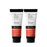 Deconstruct Dry Brightening Fluid Sunscreen bottle shows lightweight hydration and UV protection.