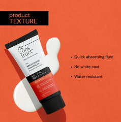 Deconstruct Lightweight fluid texture highlights dewy finish without greasiness.