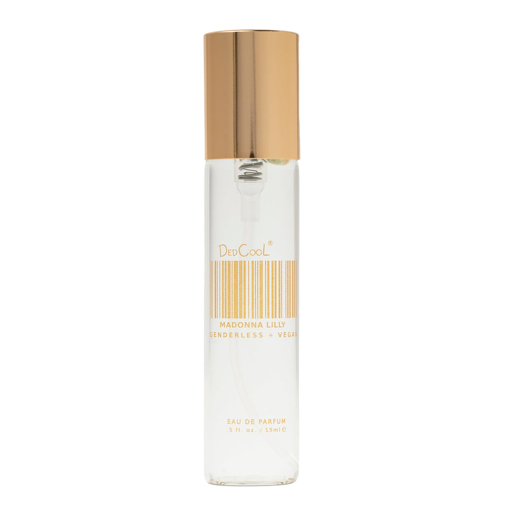 DedCool Madonna Lilly bottle front exudes premium fragrance for daily confidence.