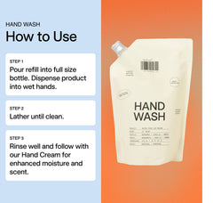 DedCool Taunt Hand Wash refill bottle highlighting moisturizing formula for daily hand care.