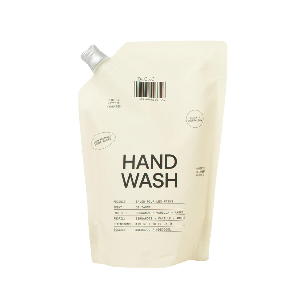 DedCool Taunt Hand Wash refill packaging showing eco-friendly design for sustainable home care.