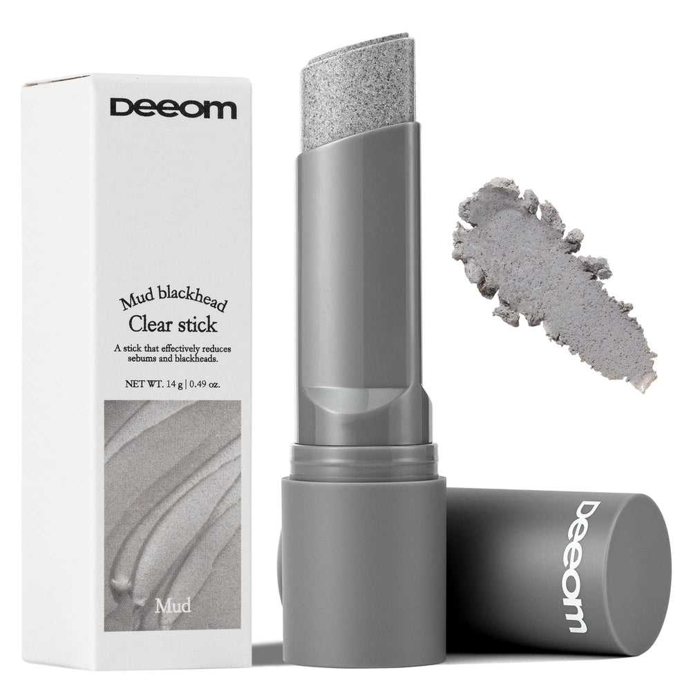 DEEOM Blackhead Remover Stick packaging showing travel-friendly design for pore cleansing