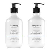 Deep Steep Nourishing Volume Shampoo bottle showing gentle cleansing for fuller hair
