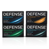 Defense Soap Tea Tree Bar Original close-up for deep cleansing after workouts.
