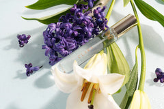 DefineMe Clara perfume on pulse point for lasting scent