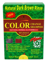 Deity America natural herbal 2in1 color-change shampoo bottle for gray-to-brown coverage