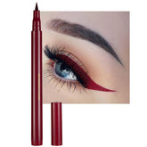 DekRion liquid eyeliner cap close-up showing secure closure and quick-dry performance