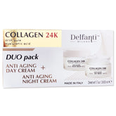 Delfanti Milano Collagen 24K duo pack front view for premium anti-aging routine