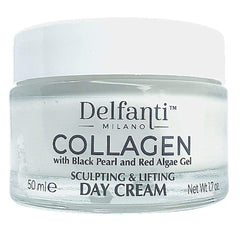 Delfanti-Milano Collagen Sculpting Day Cream tube for daily hydration and gentle lift.