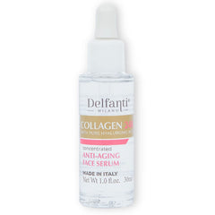 Delfanti Milano serum dispense drops demonstrate easy, precise application for daily use.