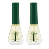Delore Nails two-pack bottles for at-home nail care and polish setup.