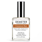 Demeter Cinnamon Bun 1oz bottle front view, inviting aroma for daily wear.