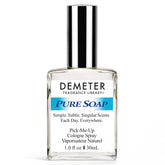 DEMETER Natural Perfume Spray bottle with Pure Soap scent for everyday freshness.