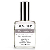 DEMETER Thunderstorm bottle front view showing a portable fragrance for on the go