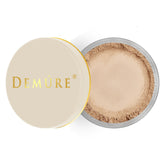 Demure Mineral Foundation bottle in medium-dark shade offers portable coverage.