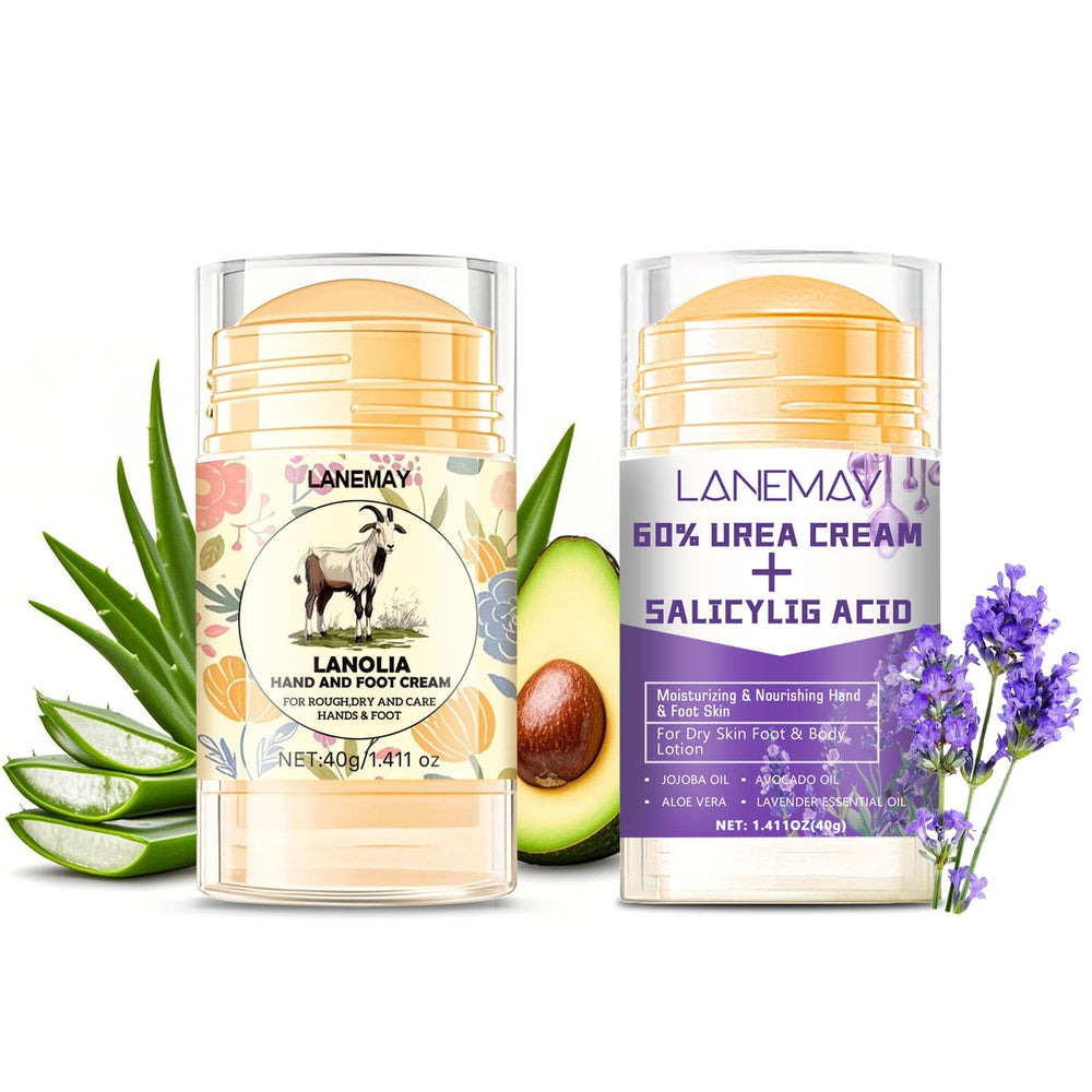 DENESTUP urea cream 60% for cracked heels hydrates and smooths.