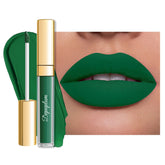 Depuplum Green Forest packaging highlighting vegan formula and long wear.