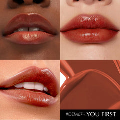 Depuplum Reddish Lipstick hydrating formula delivering lasting moisture and shine.