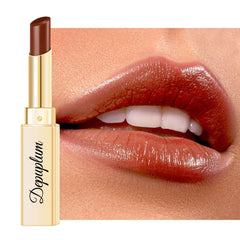 Depuplum Reddish Lipstick smooth glide for comfortable daily wear.